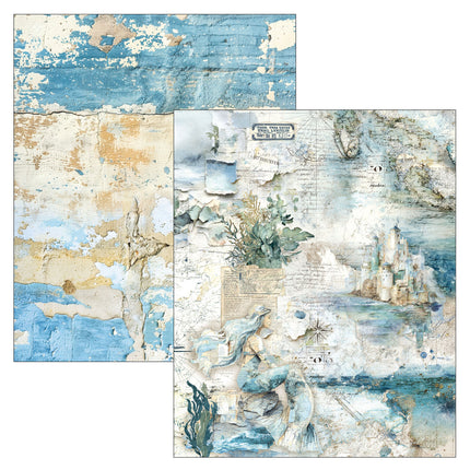 Ciao Bella - Edge of the Ocean - Mixed Media Book