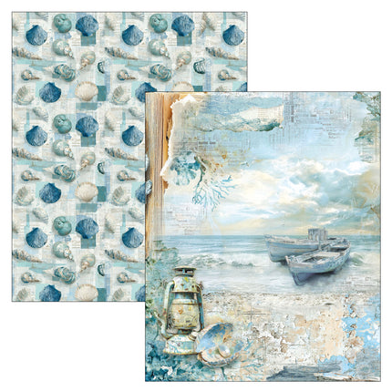 Ciao Bella - Edge of the Ocean - Mixed Media Book