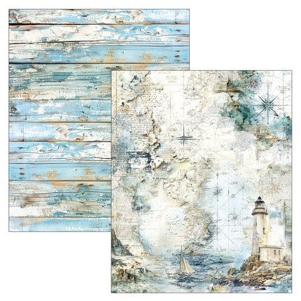 Ciao Bella - Edge of the Ocean - Mixed Media Book