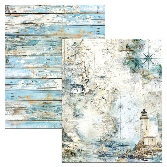 Ciao Bella - Edge of the Ocean - Mixed Media Book
