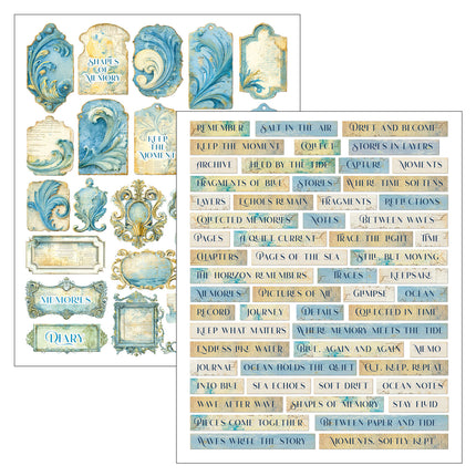 Ciao Bella - Edge of the Ocean - Mixed Media Book