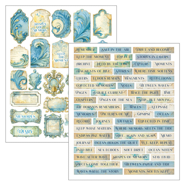 Ciao Bella - Edge of the Ocean - Mixed Media Book