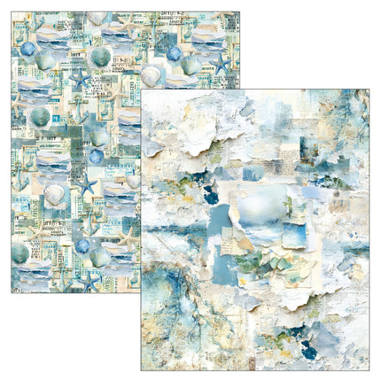 Ciao Bella - Edge of the Ocean - Mixed Media Book