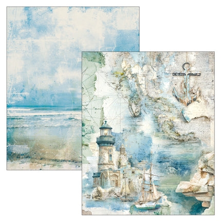 Ciao Bella - Edge of the Ocean - Mixed Media Book