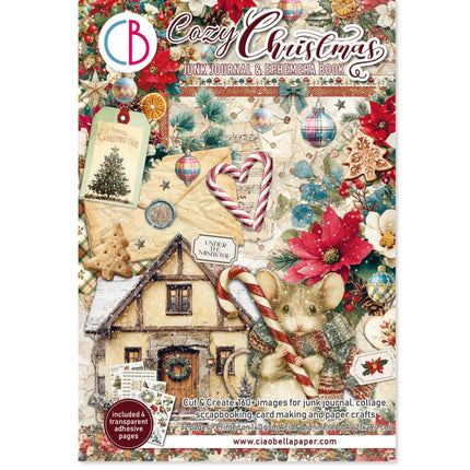 Ciao Bella - Cozy Christmas A4 Junk Journal Ephemera Book 32/Pkg