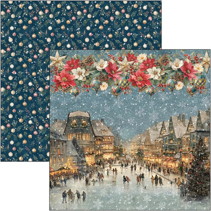 Ciao Bella - Merry & Bright - 8x8 Paper Pad (12pk)