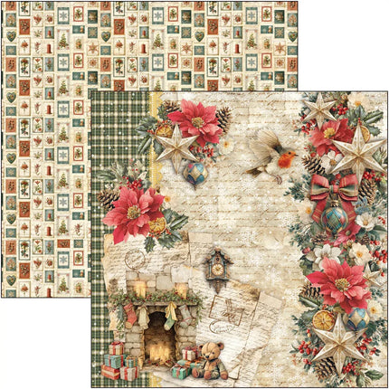 Ciao Bella - Merry & Bright - 8x8 Paper Pad (12pk)