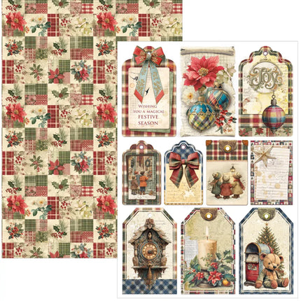 Ciao Bella - Merry & Bright - A4 Paper Pad (9pk)