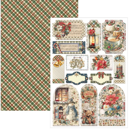 Ciao Bella - Merry & Bright - A4 Paper Pad (9pk)