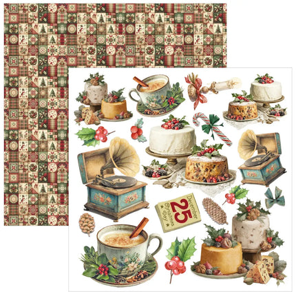 Ciao Bella - Merry & Bright - 6x6 Fussy Cut Pad
