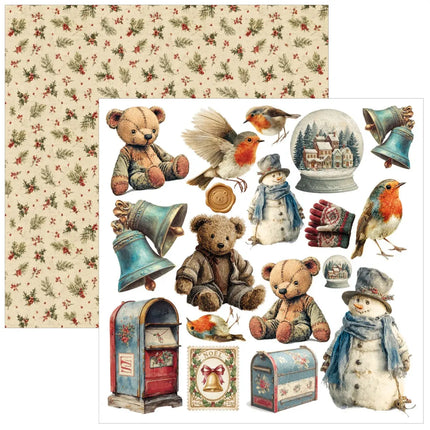 Ciao Bella - Merry & Bright - 6x6 Fussy Cut Pad