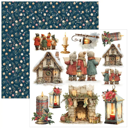 Ciao Bella - Merry & Bright - 6x6 Fussy Cut Pad