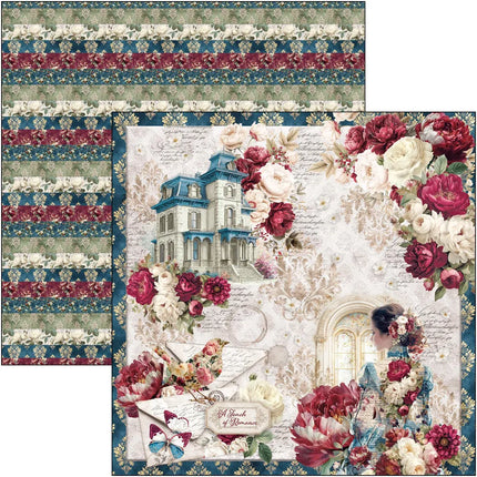 Ciao Bella - Bohemian Burgundy - 12x12 Pattern Pad (12pk)