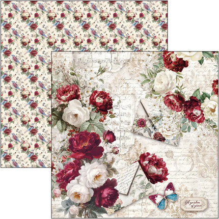 Ciao Bella - Bohemian Burgundy - 12x12 Pattern Pad (12pk)