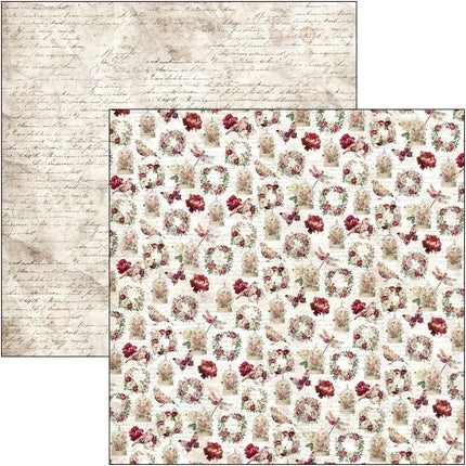 Ciao Bella - Bohemian Burgundy - 12x12 Pattern Pad (8pk)