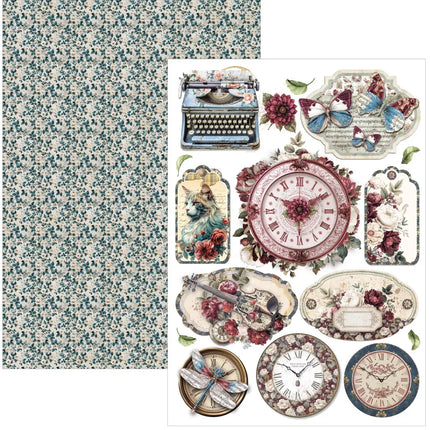 Ciao Bella - Bohemian Burgundy - A4 Paper Pad (9pk)