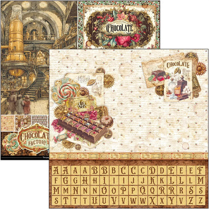Ciao Bella - Chocolate Wanderlust - 12x12 Pattern Pad (8pk)
