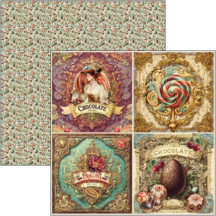 Ciao Bella - Chocolate Wanderlust - 12x12 Pattern Pad (8pk)