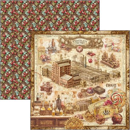 Ciao Bella - Chocolate Wanderlust - 12x12 Pattern Pad (8pk)