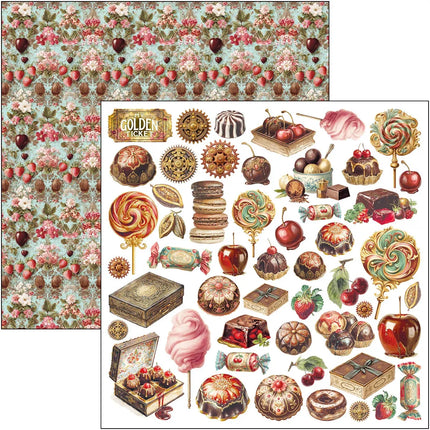 Ciao Bella - Chocolate Wanderlust - 12x12 Pattern Pad (8pk)