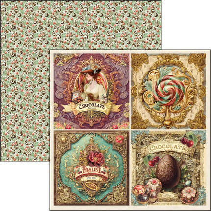 Ciao Bella - Chocolate Wanderlust - 8x8 Paper Pad (12pk)