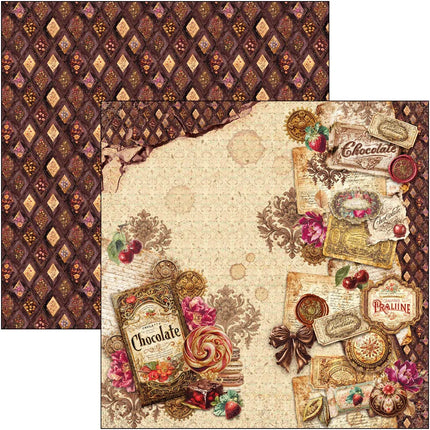 Ciao Bella - Chocolate Wanderlust - 8x8 Paper Pad (12pk)