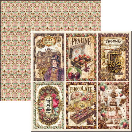 Ciao Bella - Chocolate Wanderlust - 8x8 Paper Pad (12pk)