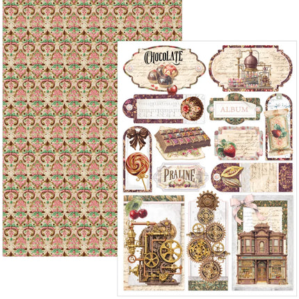 Ciao Bella - Chocolate Wanderlust - A4 Paper Pad (9pk)