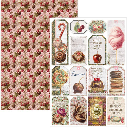 Ciao Bella - Chocolate Wanderlust - A4 Paper Pad (9pk)