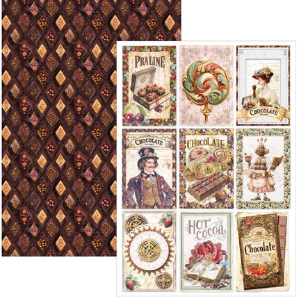 Ciao Bella - Chocolate Wanderlust - A4 Paper Pad (9pk)