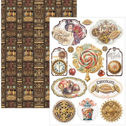 Ciao Bella - Chocolate Wanderlust - A4 Paper Pad (9pk)