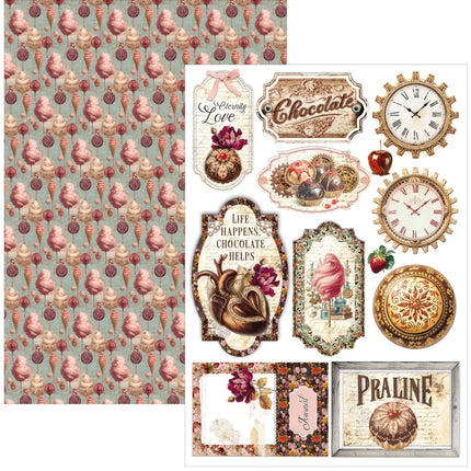 Ciao Bella - Chocolate Wanderlust - A4 Paper Pad (9pk)