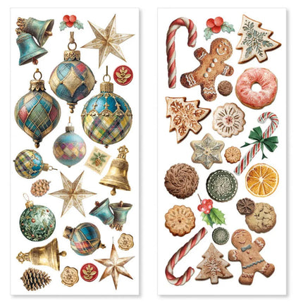 Ciao Bella - Merry & Bright - Art Stickers 5/Pkg