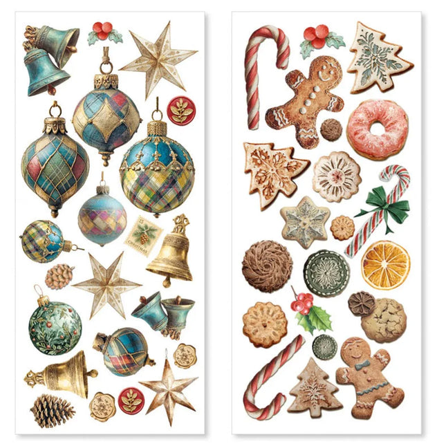 Ciao Bella - Merry & Bright - Art Stickers 5/Pkg
