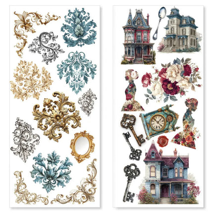 Ciao Bella - Bohemian Burgundy - Art Stickers 5/Pkg