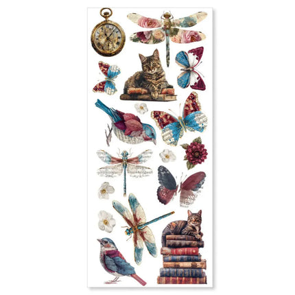 Ciao Bella - Bohemian Burgundy - Art Stickers 5/Pkg