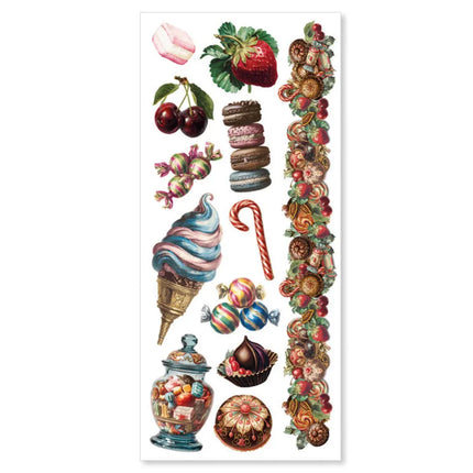 Ciao Bella - Chocolate Wanderlust - Art Stickers 5/Pkg