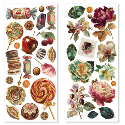 Ciao Bella - Chocolate Wanderlust - Art Stickers 5/Pkg
