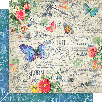 Graphic 45 - Flutter — 12x12 Keepsake Edition