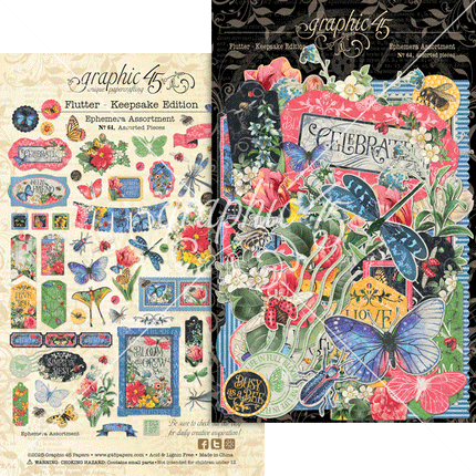 Graphic 45 - Flutter — 12x12 Keepsake Edition