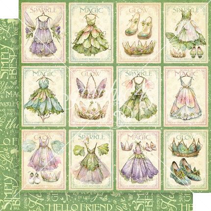 Graphic 45 - Fairy Boutique - 8x8 Collection Pack
