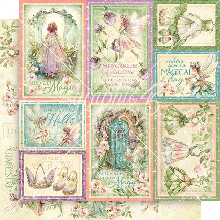 Graphic 45 - Fairy Boutique - 8x8 Collection Pack