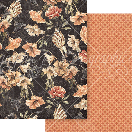 Graphic 45 - Ghostly Greetings - Spooky Floral