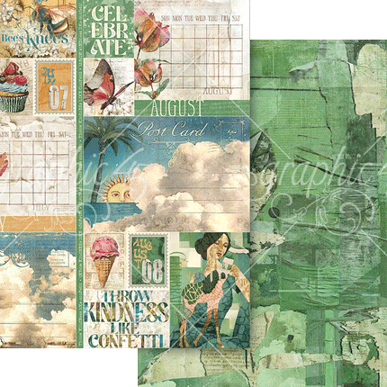 Graphic 45 - Journaling Through Time - July & August