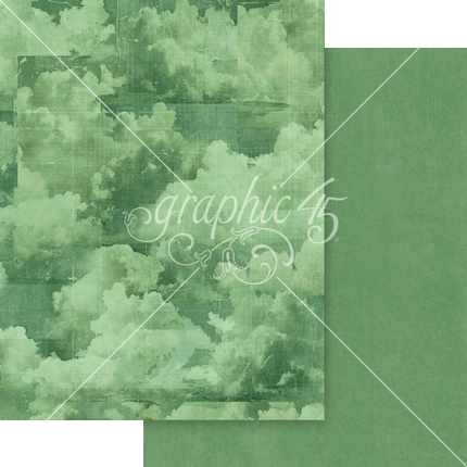 Graphic 45 - Journaling Through Time - 8.5x11 Patterns & Solids Pack