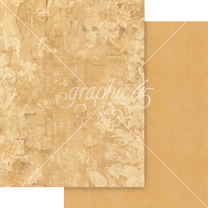 Graphic 45 - Journaling Through Time - 8.5x11 Patterns & Solids Pack