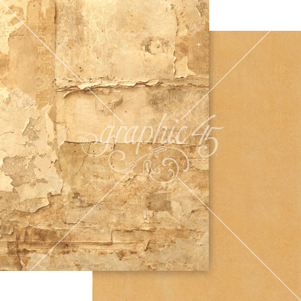 Graphic 45 - Journaling Through Time - 8.5x11 Patterns & Solids Pack