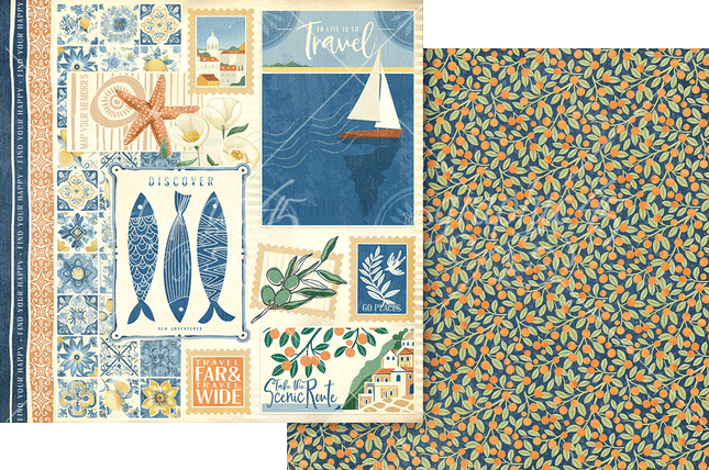Graphic 45 - Scenic Route - Scenic Route