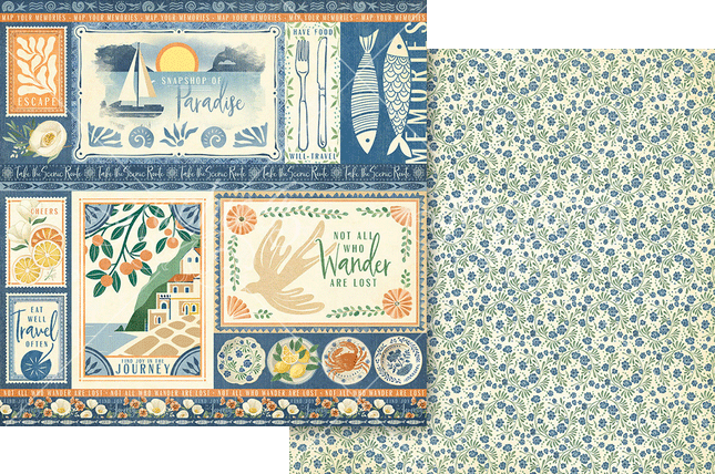 Graphic 45 - Scenic Route - Snapshot of Paradise