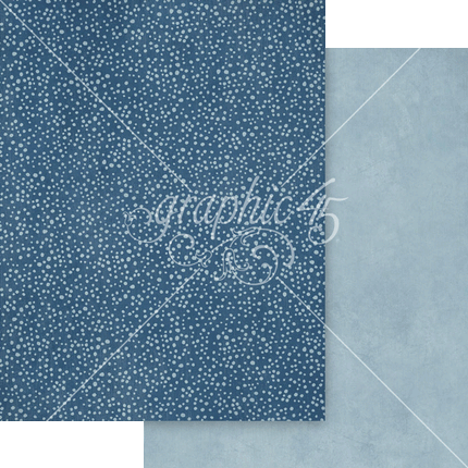 Graphic 45 - Scenic Route - 8.5x11 Patterns & Solids Pack